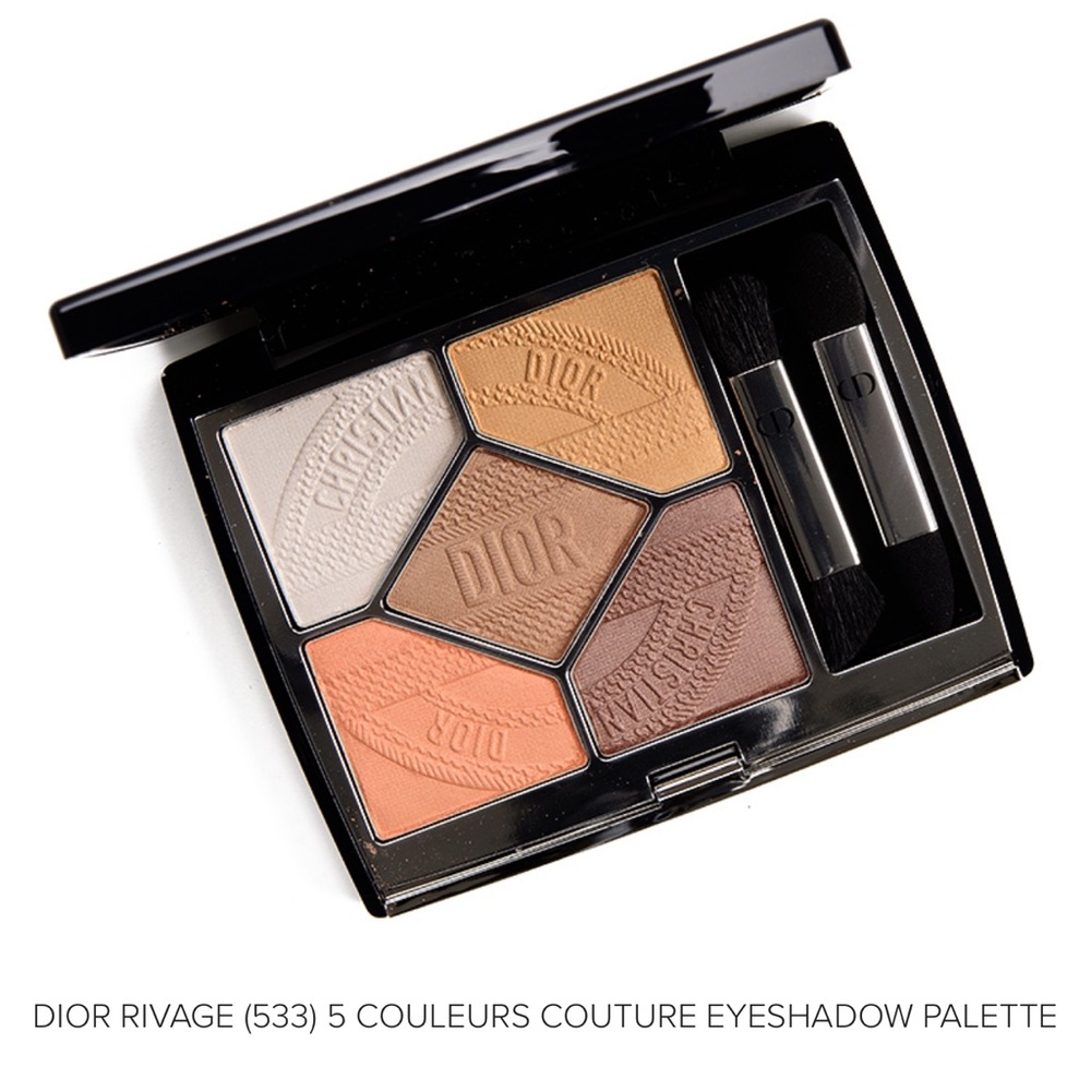 NEW Rare Limited Edition Dior 5-color eyeshadow palette in #533 RIVAGE